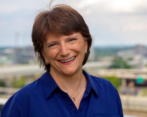 Jeanne M Fair, scientist at Los Alamos National Laboratory. Photo courtesy of the author