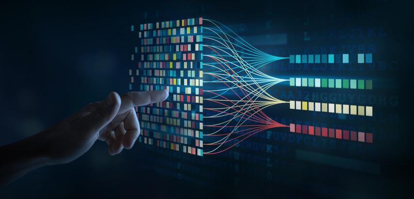 A visualisation of analysing data sets