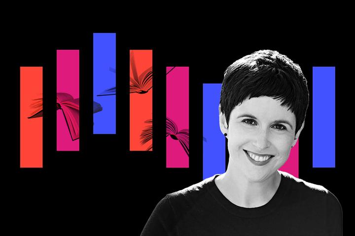 Podcast graphic featuring Laura Portwood-Stacer