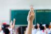 Raised hand in class